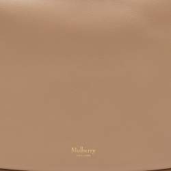 Pre Owned Mulberry Beige Leather Link Shoulder Bag