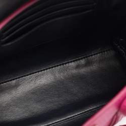 Pre Owned Mulberry Pink Leather Mini Bayswater Satchel