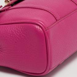 Pre Owned Mulberry Pink Leather Mini Bayswater Satchel