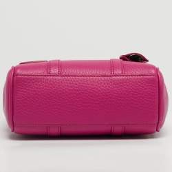 Pre Owned Mulberry Pink Leather Mini Bayswater Satchel