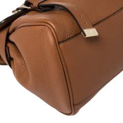 Pre Owned Mulberry Brown Leather Alexa Satchel