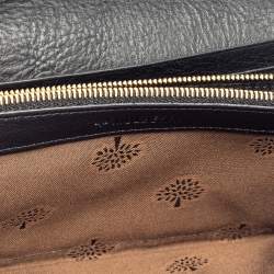 Pre Owned Mulberry Black Leather Continental Wallet