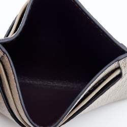 Mulberry Grey Grained Leather Card Holder