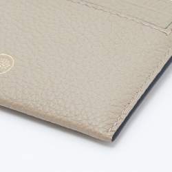 Mulberry Grey Grained Leather Card Holder