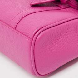 Pre Owned Mulberry Pink Leather Mini Bayswater Satchel