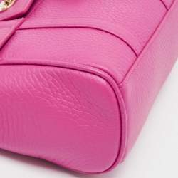 Pre Owned Mulberry Pink Leather Mini Bayswater Satchel