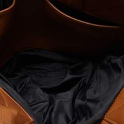 Pre Owned Mulberry Brown Padded Leather Softie Tote
