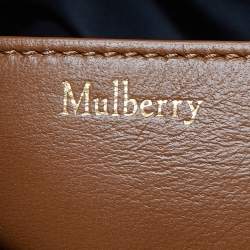 Pre Owned Mulberry Brown Padded Leather Softie Tote