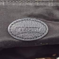 Pre Owned Mulberry Black Leather Daria Pouch