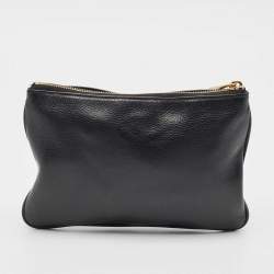 Mulberry Black Leather Daria Pouch