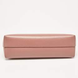 Mulberry Old Rose Leather Darley Cosmetic Pouch