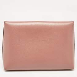 Mulberry Old Rose Leather Darley Cosmetic Pouch