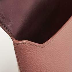 Mulberry Old Rose Leather Darley Cosmetic Pouch