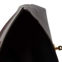 Mulberry Burgundy Leather Cosmetic Pouch