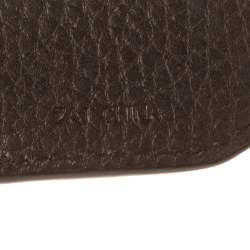 Mulberry Dark Brown Leather Money Clip