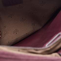Mulberry Purple Leather Daria Laptop Case