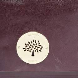 Mulberry Purple Leather Daria Laptop Case