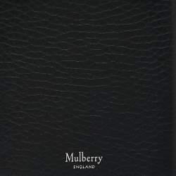 Mulberry Black Leather Strap Phone Case