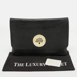Mulberry Black Leather Daria Laptop Case