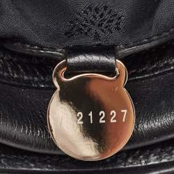 Pre Owned Mulberry Black Leather Taylor Top Handle Bag