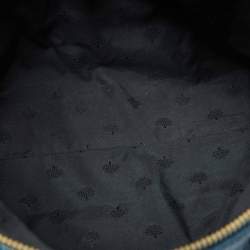 Pre Owned Mulberry Blue Leather Medium Del Rey Satchel