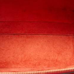 Mulberry Orange Leather Cherwell Square Shoulder Bag