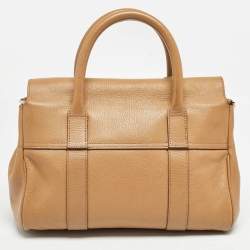 Mulberry Tan Leather Small Bayswater Satchel