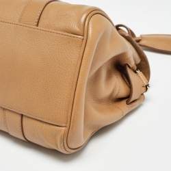 Mulberry Tan Leather Small Bayswater Satchel