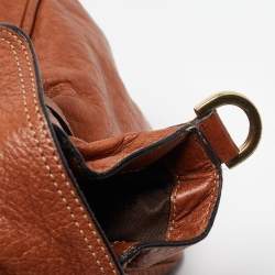 Pre Owned Mulberry Brown Leather Small Alexa Satchel