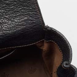 Mulberry Black Croc Embossed Leather Small Bayswater Satchel