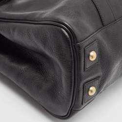 Pre Owned Mulberry Black Leather Bayswater Satchel