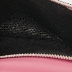 Mulberry Two Tone Pink Leather Trifold Compact Wallet