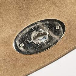 Mulberry Beige Leather Postman Lock Top Handle Bag