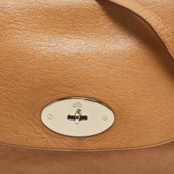 Mulberry Tan Leather Postman Lock Hobo