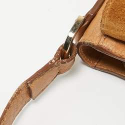 Mulberry Tan Leather Postman Lock Hobo
