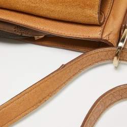 Mulberry Tan Leather Postman Lock Hobo