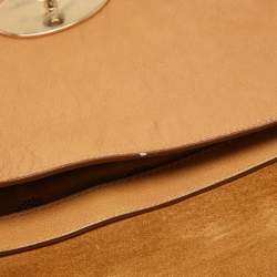Mulberry Tan Leather Postman Lock Hobo
