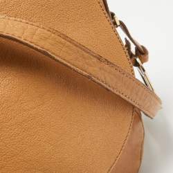 Mulberry Tan Leather Postman Lock Hobo