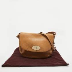 Mulberry Tan Leather Postman Lock Hobo
