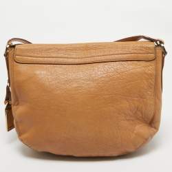 Mulberry Tan Leather Postman Lock Hobo