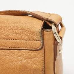Mulberry Tan Leather Postman Lock Hobo