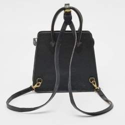 Mulberry Dark Green Ostrich Embossed Leather Convertible Tote