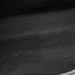 Mulberry Black/Metallic Leather Delphie Duo Chain Shoulder Bag