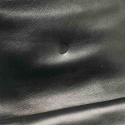 Mulberry Black/Metallic Leather Delphie Duo Chain Shoulder Bag