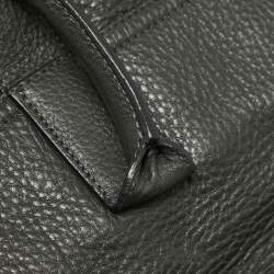 Mulberry Dark Grey Leather Bayswater Satchel