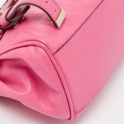 Mulberry Pink Leather Mini Alexa Crossbody Bag