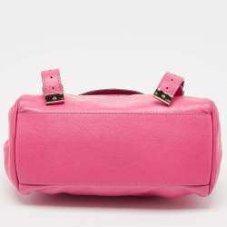 Mulberry Pink Leather Mini Alexa Crossbody Bag