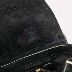Mulberry Black Leather Small Alexa Satchel