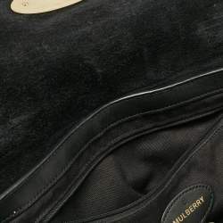 Mulberry Black Leather Small Alexa Satchel