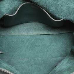 Mulberry Green Leather Alexa Shoulder Bag